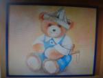 süßes Bild mit Bär ** Kinderzimmer ** mi