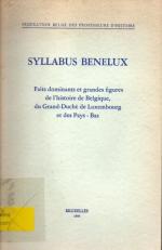 Syllabus Benelux