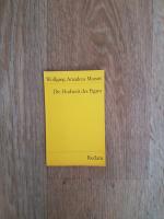 Mozart, Wolfgang A: Die Hochzeit des Fig Mozart, Wolfgang A: Die Hochzeit des Fig