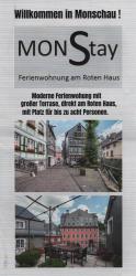 MonStay - Ferienwohnung am Roten Haus in Monschau