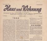 Monatsschrift für Haus- und Grundbesitz: Monatsschrift für Haus- und Grundbesitz: