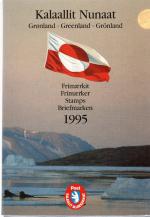 1995 Briefmarken Jahrbuch, Jahresmappe, 