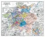 Historische Karte: DEUTSCHLAND Dreissigjähriger Krieg 1618–1648 (Plano – Nachdruck)