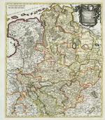 Historische Karte: Westfälischer Kreis 1710 (Plano) - Reprint