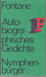 Autobiographisches, Gedichte