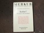 Merkur. Deutsche Zeitschrift für europäisches Denken, Band 510 / 511 [Sonderheft]. 45. Jahrgang 1991, Heft 9 / 10: Kultur? Über Kunst, Film und Musik.