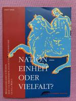 Gudula Mebus: Nation - Einheit oder Viel Gudula Mebus: Nation - Einheit oder Viel