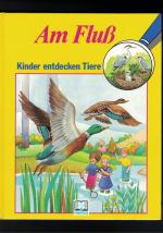 Am Fluß Kinder entdecken Tiere