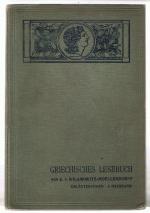 Griechisches Lesebuch - II. Erläuterungen - Erster Halbband