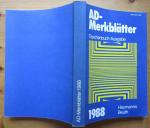 AD-Merkblätter mit TRB der Reihe 500., Taschenbuch-Ausgabe 1988. Stand der abgedruckten AD-Merkblätter: Dezember 1987. Herausgegeben von der Vereinigung der Technischen Überwachungsvereine Essen.