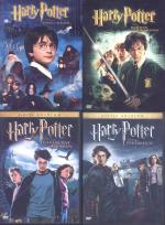 4 Doppel CD-Sets. Harry Potter - und der Stein der Weisen / und die Kammer des Schreckens / und der Gefangene von Askaban / und der Feuerkelch (Joanne K. Rowling)