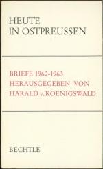 Heute in Ostpreussen - Briefe 1962-1963