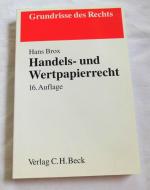 Handels- und Wertpapierrecht