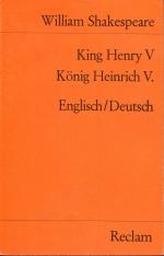 King Henry V / König Heinrich V. - Englisch/Deutsch