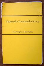 OZEANISCHE TOTENBESCHWÖRUNG, 29 Bildtafeln