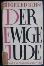 Der ewige Jude Eine Legende (Ausgabe von 1947)