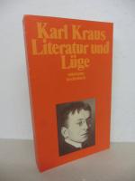 Schriften in den suhrkamp taschenbüchern. Erste Abteilung. Zwölf Bände - Band 3: Literatur und Lüge