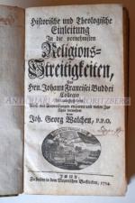 Buddeus (Buddaeus, Budde), Johann Franz,