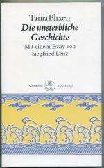 Blixen, Tania [Dinesen, Isak]: Die unste