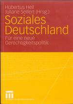 Soziales Deutschland - Für eine neue Gerechtigkeitspolitik