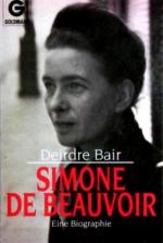 Deirdre Bair: Simone de Beauvoir . Eine 