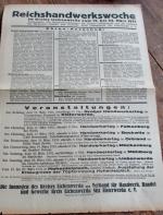 Reichshandwerkswoche im Kreise Liebenwerda vom 15.. bis 22. März 1931