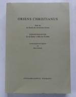 ORIENS CHRISTIANUS - gesamtregister für die bände 1bis 70 (1901-1986)