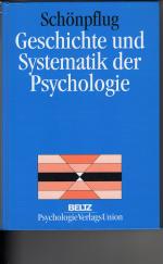 Geschichte und Systematik der Psychologie