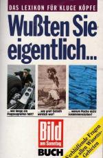 Wußten Sie eigentlich …