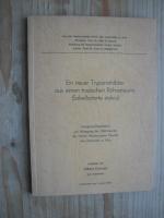 Ein neuer Trypsininhibitor aus einem tropischen Röhrenwurm (Sabellastarte indica)