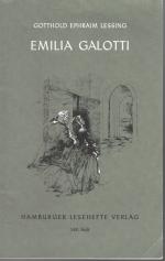 Lessing, Gotthold E: Emilia Galotti - Ei Lessing, Gotthold E: Emilia Galotti - Ei