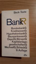 Beck-Texte: Bankrecht