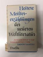 Heitere Meistererzählungen der neueren Weltliteratur