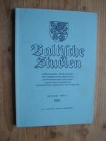 Baltische Studien. Neue Folge, Band 73 - 1987