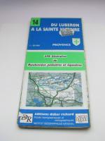 Provence 14: Du Luberon a la Sainte Victoire: 270 Itinéraires de Randonnées pédestres et équestres, 1 : 50 000