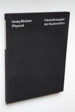 Woyzeck. Faksimile-Ausgabe der Handschriften. Mit Transkription und Kommentar von Gerhard Schmid.