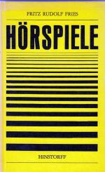 Fries, Rudolf Alexander: Hörspiele