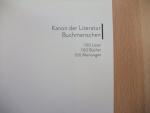 Kanon der Literatur - Buchmenschen