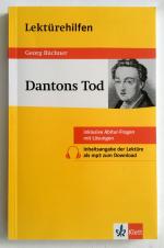 Lektürehilfen Georg Büchner "Dantons Tod"