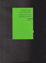 Erläuterungen und Dokumente zu Hermann Hesse: Der Steppenwolf