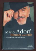 Mario Adorf: Himmel und Erde, Handsignie Mario Adorf: Himmel und Erde, Handsignie