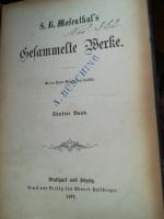 s. h. mosenthal,s: gesammelte werke