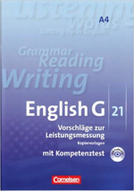 English G 21 A4 Vorschläge zur Leistungsmessung mit Kompetenztest