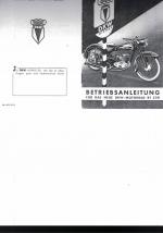 Betriebsanleitung DKW-Motorrad RT 200 in Kopie