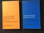 Krankheit als Konflikt   Studien zur psychosomatischen Medizin 1 + 2 , zwei Bücher