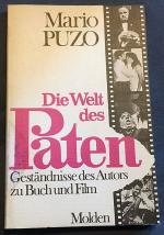 Die Welt des Paten  (Geständnisse des Autors zu Buch und Film)