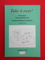 Ruth Kessel: Take it easy! - Wortschatz 