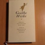 Goethe, Johann Wolfgang von: Goethe Werk