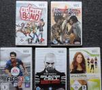 5x Wii Sport Spiele mit FITNESS ULTIMATUM, ULTIMATE BAND, FIFA 13, Splinter Cell