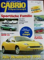 Cabrio & Sportcoupe. 1/94